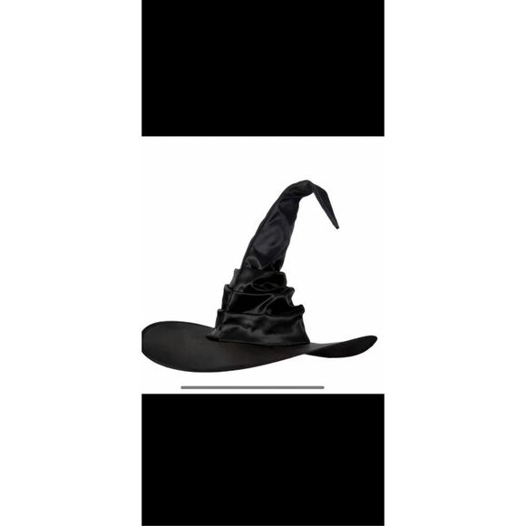 Black Witches /Wizard/grim-reaper hat . One size fits most. - Picture 5 of 6
